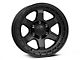 Fuel Wheels Block Matte Black with Black Ring 6-Lug Wheel; 18x9; 1mm Offset (21-24 Bronco, Excluding Raptor)