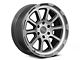 Black Rhino Chase Brushed Gunmetal 6-Lug Wheel; 17x8.5; 0mm Offset (21-24 Bronco, Excluding Raptor)