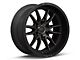 Fuel Wheels Clash Matte Black Double Dark Tint 6-Lug Wheel; 17x9; -12mm Offset (21-24 Bronco, Excluding Raptor)