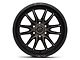 Fuel Wheels Clash Matte Black Double Dark Tint 6-Lug Wheel; 17x9; -12mm Offset (21-24 Bronco, Excluding Raptor)