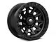 Fuel Wheels Covert Matte Black 6-Lug Wheel; 17x8.5; 0mm Offset (21-24 Bronco, Excluding Raptor)