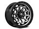 Fuel Wheels Covert Matte Gunmetal with Black Bead Ring 6-Lug Wheel; 17x8.5; 0mm Offset (21-24 Bronco, Excluding Raptor)