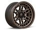 Fuel Wheels Nitro Matte Bronze 6-Lug Wheel; 17x9; 1mm Offset (21-24 Bronco, Excluding Raptor)