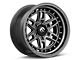 Fuel Wheels Nitro Matte Gunmetal 6-Lug Wheel; 17x9; -12mm Offset (21-24 Bronco, Excluding Raptor)