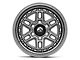 Fuel Wheels Nitro Matte Gunmetal 6-Lug Wheel; 17x9; -12mm Offset (21-24 Bronco, Excluding Raptor)