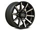 XD Outbreak Satin Black with Gray Tint 6-Lug Wheel; 18x9; 12mm Offset (21-24 Bronco, Excluding Raptor)