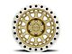 Black Rhino Primm Matte Gold with Machined Ring 6-Lug Wheel; 17x8.5; 0mm Offset (22-24 Tundra)
