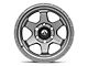 Fuel Wheels Shok Matte Gunmetal 6-Lug Wheel; 17x9; -12mm Offset (21-24 Bronco, Excluding Raptor)