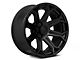 Fuel Wheels Siege Matte Black 6-Lug Wheel; 18x9; -12mm Offset (21-24 Bronco, Excluding Raptor)