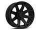 Fuel Wheels Siege Matte Black 6-Lug Wheel; 18x9; -12mm Offset (21-24 Bronco, Excluding Raptor)