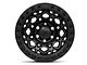 Fuel Wheels Unit Matte Black with Matte Black Ring 6-Lug Wheel; 17x9; 1mm Offset (21-24 Bronco, Excluding Raptor)