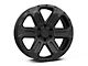 Black Rhino Wanaka Matte Black 6-Lug Wheel; 18x9; 12mm Offset (21-24 Bronco, Excluding Raptor)