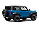 Bushwacker Pocket Style Fender Flares; Front and Rear; Matte Black (21-24 Bronco 2-Door)