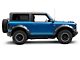 Bushwacker Pocket Style Fender Flares; Front and Rear; Matte Black (21-24 Bronco 2-Door)