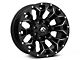 Fuel Wheels Assault Gloss Black Milled 6-Lug Wheel; 20x9; 19mm Offset (21-24 Bronco, Excluding Raptor)