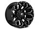 Fuel Wheels Assault Gloss Black Milled 6-Lug Wheel; 20x9; 19mm Offset (21-24 Bronco, Excluding Raptor)