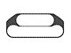 Climate Controle Accent Trim; Raw Carbon Fiber (21-24 Bronco)