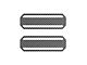 Rear Door Sill Overlays; Domed Carbon Fiber (21-24 Bronco 4-Door)