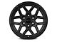 Falcon Wheels T9 Atlas Series Full Matte Black 6-Lug Wheel; 17x9; -38mm Offset (10-24 4Runner)