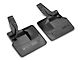 Weathertech No-Drill Mud Flaps; Front; Black (21-24 Bronco w/ Sasquatch Package)