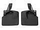 Weathertech No-Drill Mud Flaps; Front; Black (21-24 Bronco w/ Sasquatch Package)