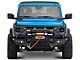 RedRock HD Tubular Front Winch Mount Bumper with LED Fog Lights, Grille Guard and Skid Plate (21-24 Bronco, Excluding Raptor)