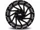Hardrock Offroad Crusher Gloss Black Milled 6-Lug Wheel; 20x12; -44mm Offset (22-24 Tundra)