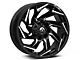 Fuel Wheels Reaction Gloss Black Milled 6-Lug Wheel; 18x9; 1mm Offset (21-24 Bronco, Excluding Raptor)