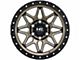 Hardrock Offroad H105 Matte Bronze 6-Lug Wheel; 17x9; -12mm Offset (03-09 4Runner)