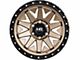 Hardrock Offroad H106 Matte Bronze 6-Lug Wheel; 17x9; -12mm Offset (10-24 4Runner)