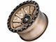 Hardrock Offroad H106 Matte Bronze 6-Lug Wheel; 17x9; -12mm Offset (16-23 Tacoma)