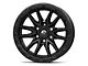 Fuel Wheels Rebel Matte Black 6-Lug Wheel; 20x9; 20mm Offset (21-24 Bronco, Excluding Raptor)