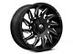 Fuel Wheels Saber Gloss Black Milled 6-Lug Wheel; 20x10; -18mm Offset (21-24 Bronco, Excluding Raptor)