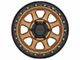 KMC Chase Matte Bronze with Black Lip 6-Lug Wheel; 20x9; 18mm Offset (22-24 Tundra)