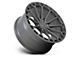 Black Rhino Kaizen Matte Gunmetal 6-Lug Wheel; 20x9.5; 12mm Offset (22-24 Tundra)