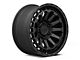 Black Rhino Raid Matte Black 6-Lug Wheel; 20x9.5; 12mm Offset (03-09 4Runner)