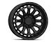 Black Rhino Raid Matte Black 6-Lug Wheel; 20x9.5; 12mm Offset (21-24 Bronco, Excluding Raptor)