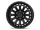 Black Rhino Raid Matte Black 6-Lug Wheel; 20x9.5; 12mm Offset (21-24 Bronco, Excluding Raptor)