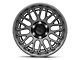 KMC Technic Anthracite 6-Lug Wheel; 18x9; 18mm Offset (21-24 Bronco, Excluding Raptor)