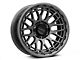 KMC Technic Anthracite 6-Lug Wheel; 18x9; 18mm Offset (21-24 Bronco, Excluding Raptor)