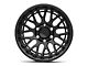 KMC Technic Satin Black 6-Lug Wheel; 18x9; 18mm Offset (21-24 Bronco, Excluding Raptor)