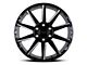 Black Rhino Typhoon Gloss Black Milled 6-Lug Wheel; 18x9.5; -18mm Offset (10-24 4Runner)