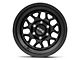 KMC Terra Satin Black 6-Lug Wheel; 17x9; -38mm Offset (21-24 Bronco, Excluding Raptor)
