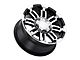 Vision Off-Road Warrior Gloss Black Machined 6-Lug Wheel; 20x9; 18mm Offset (22-24 Tundra)