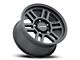 Vision Off-Road Manx 2 Overland Satin Black 6-Lug Wheel; 17x9; 18mm Offset (21-24 Bronco, Excluding Raptor)