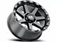 MKW Offroad M203 Satin Black 6-Lug Wheel; 17x8.5; 0mm Offset (16-23 Tacoma)