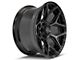 4Play 4P06 Brushed Black 6-Lug Wheel; 20x10; -18mm Offset (2024 Tacoma)