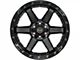 4Play 4P63 Brushed Black 6-Lug Wheel; 20x10; -18mm Offset (16-23 Tacoma)