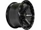 4Play 4P63 Brushed Black 6-Lug Wheel; 20x10; -18mm Offset (05-15 Tacoma)