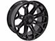 4Play 4P83 Brushed Black 6-Lug Wheel; 20x10; -18mm Offset (10-24 4Runner)